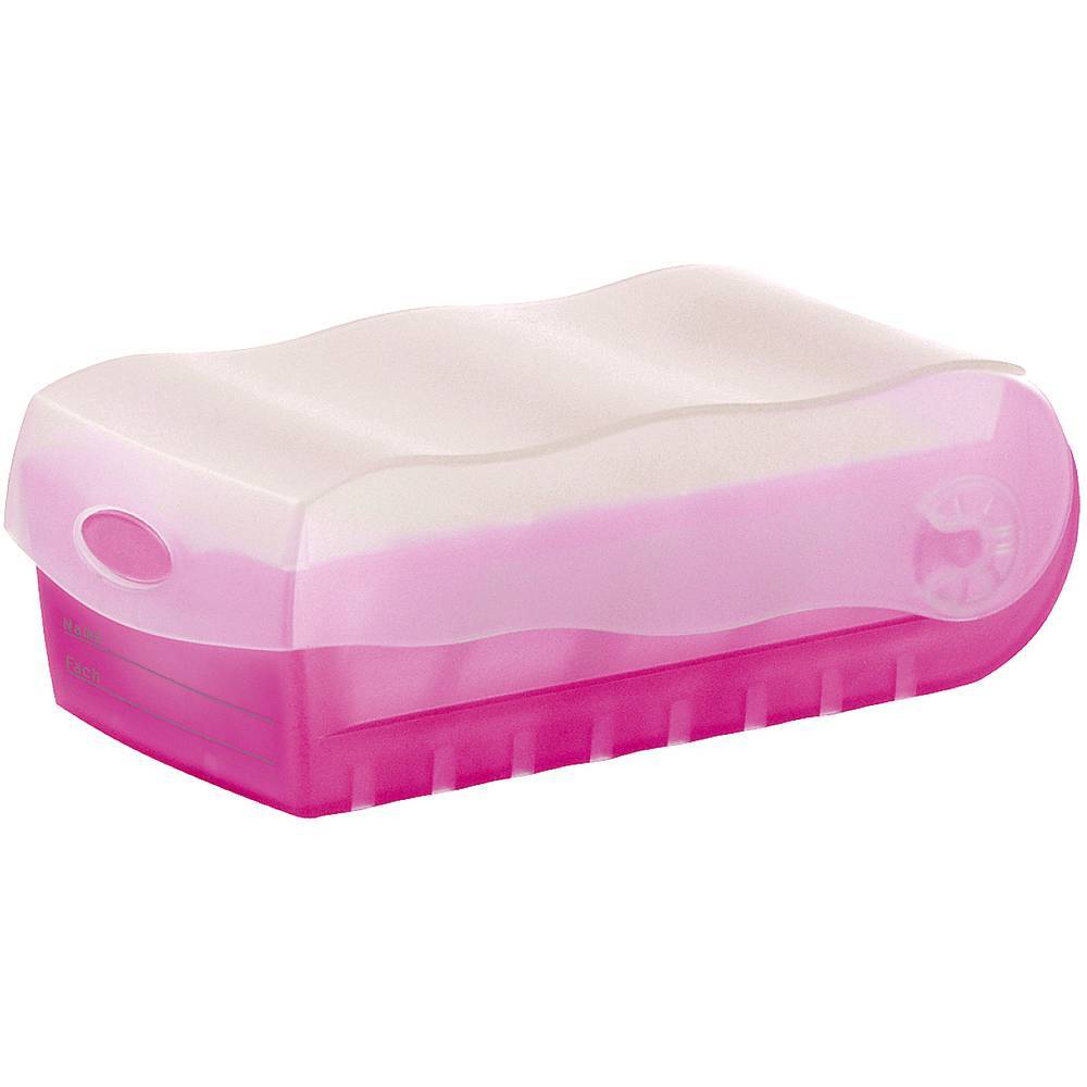 HAN CROCO 997-663 Schedario Translucido , Rosa Numero max. di schede: 900