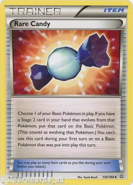 Rare Candy 135 160 MCMB Uncommon Mint Pokemon Card