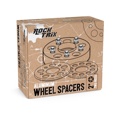 2pc 1.5" Golf Cart Wheel Spacers (4x4") for Yamaha metric 12x1.25 Studs YAM - Picture 2 of 7