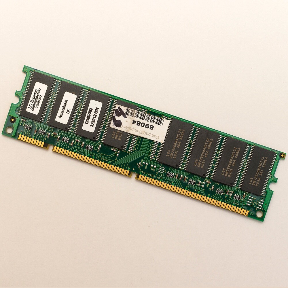 Compaq 323012-001 (64 MB, PC100, SDRAM, 100 MHz, DIMM 168-pin) RAM ...