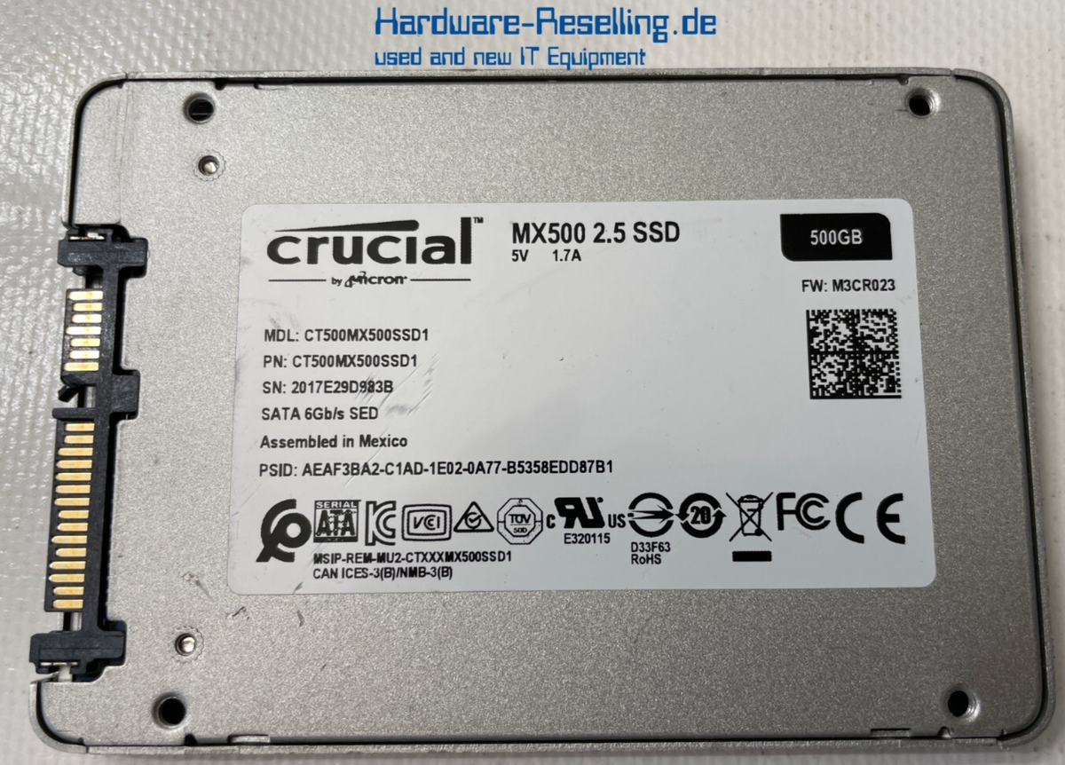 Mx500 500gb Sata Ssd Crucial Mx500 Ct500mx500ssd1 Mx500 Ssd