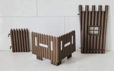 FORT WEST Playset Replacement Parts Wall No 12700 TimMee Toy Western USA Vintage