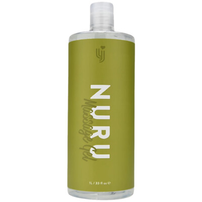 Frei Haus: 1000ml Lovingjoy Nuru Massage Gel mit Algenextrakt, Ganzkörpermassage