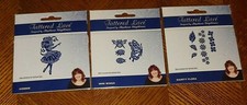 3-TATTERED LACE Cutting Dies bundle CONNIE, MINI WINGS AND DAINTY FLORA