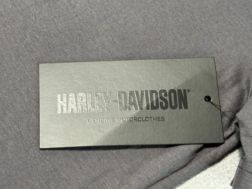 T-shirt uomo HARLEY DAVIDSON manica corta GRIGIA TAGLIA M - MEDIA - NUOVA - Foto 7 di 19
