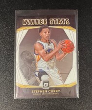 2020-21 #3 Stephen Curry Panini Donruss Optic Basketball Winner Stays Warriors