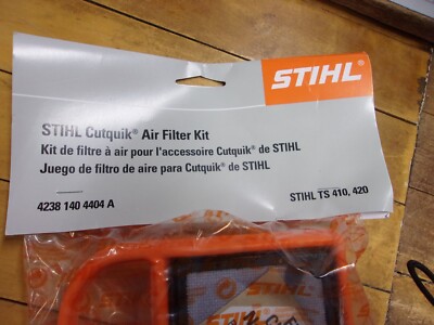 Luftfilter + Vorfilter Kompatibel Mit STIHL BR320, TS410, TS420 – 5er-Set Ersatzfilter