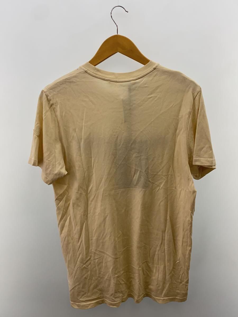 『MONCLER』Cotton jersey T-shirt★Pale Beige★Loose Fit★ Moncler Logo T-Shirt Beige