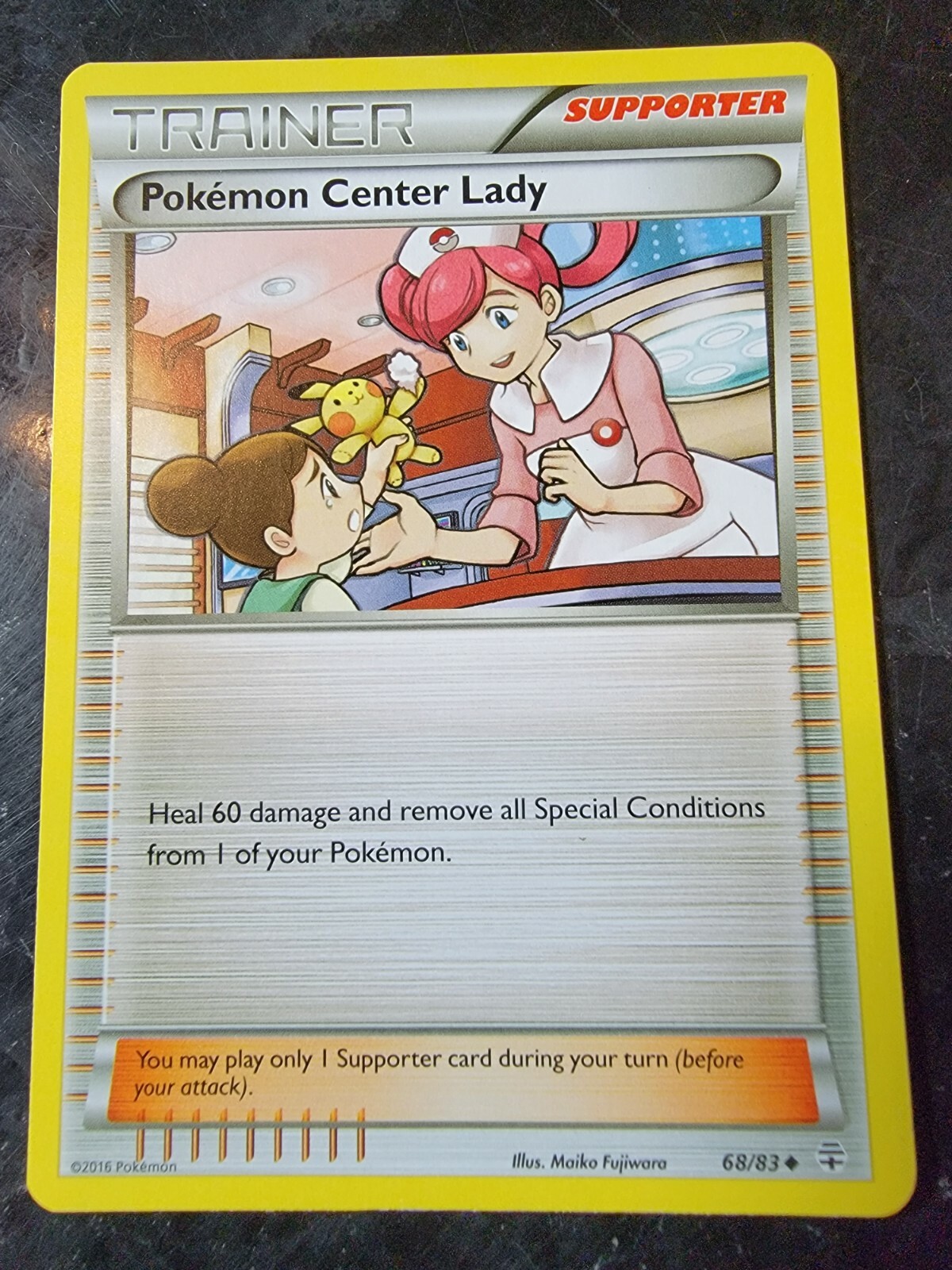 Pokemon Center Lady 68/83 Uncommon Pokemon Generations