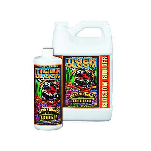 Fox Farm Tiger Bloom 1 Quart, 1 Gallon, 2.5G, 5G foxfarm nutrients
