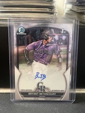 2023 Bowman Chrome Bryant Betancourt 1st Auto CPA-BB Rockies