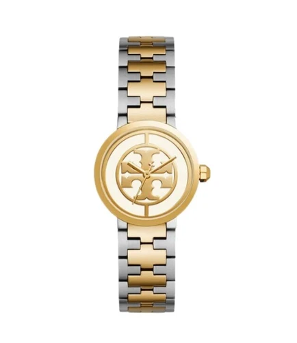 Tory Burch TBW4016 Women's Two Tone Stainless Steel Reva Watch