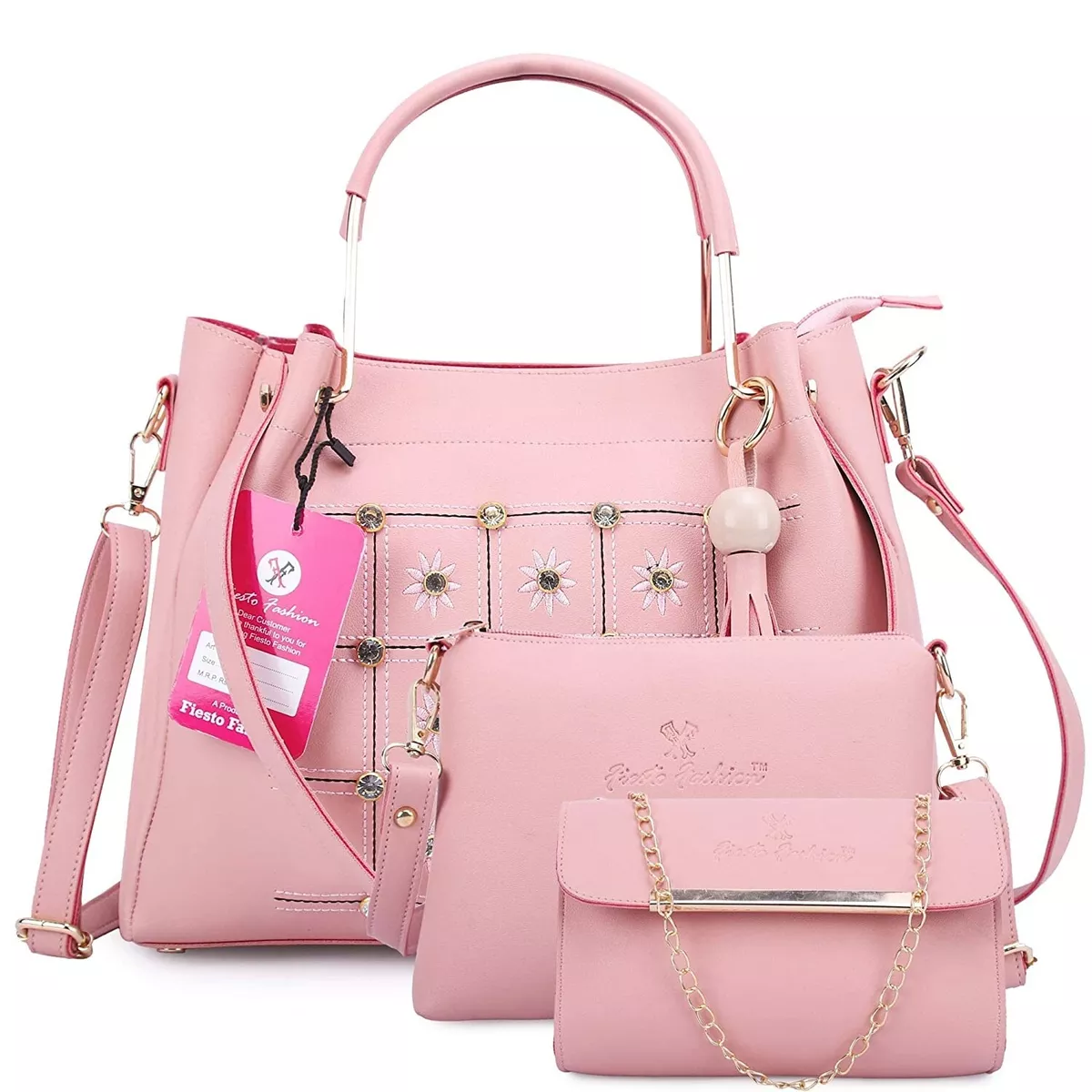 Buy LV Women Pink Sling Bag Pink Online @ Best Price in India