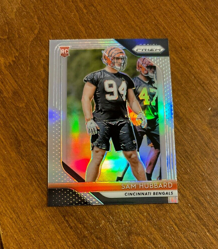 Sam Hubbard 2018 Prizm Silver Rookie #266 CIncinnati Bengals OSU Buckeyes RC