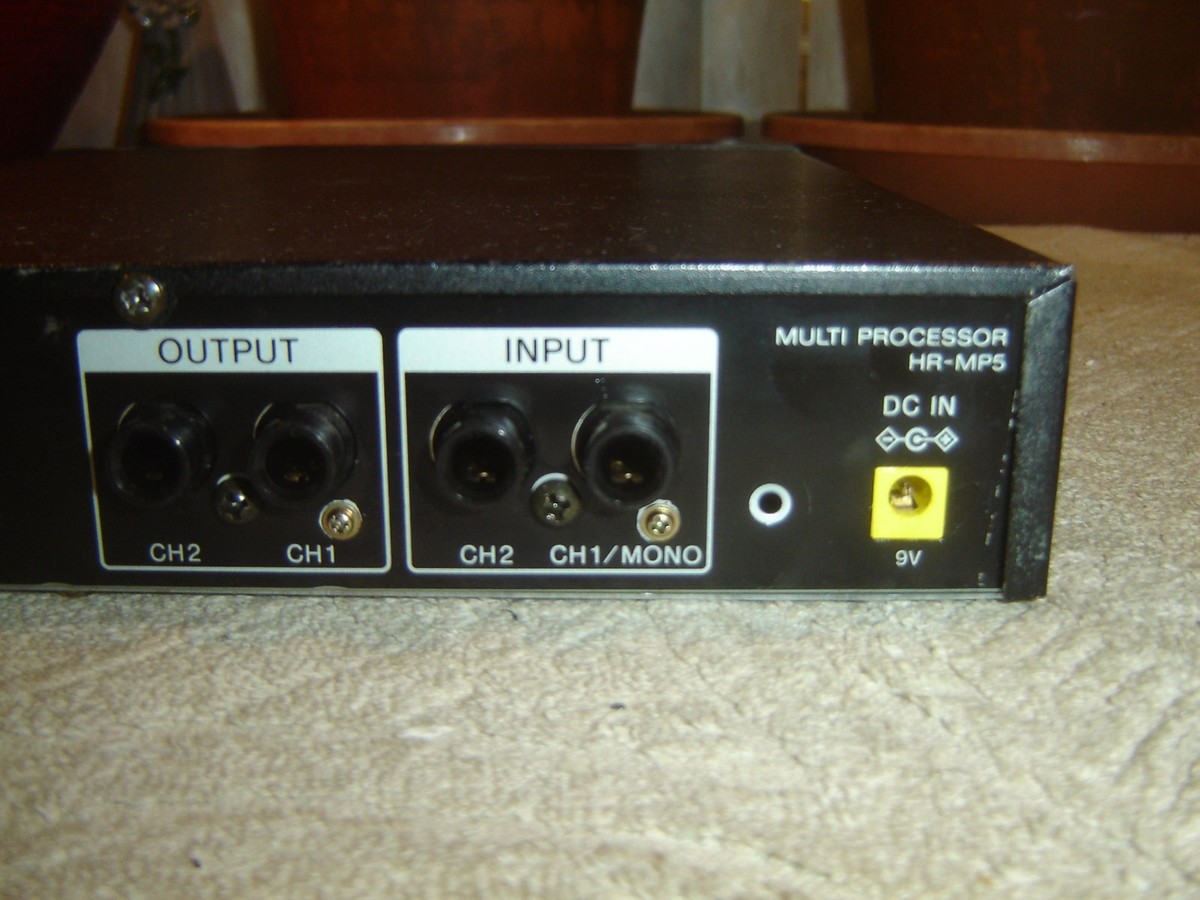 Sony HR-MP5, Stereo Multi Effects Processor, FX, Vintage