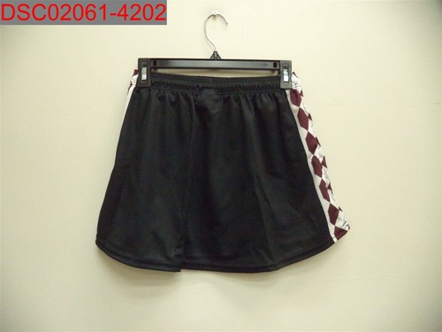 NWOT- Downstream Outfitters Girls Black Garden City Girls Lacrosse Skirt, Size M - Picture 2 of 8