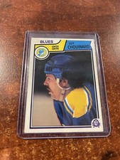 1983-84 O-Pee-Chee hockey OPC #78 Guy Chouinard - St. Louis Blues