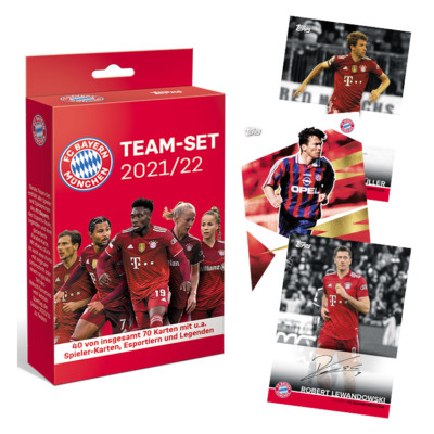2021-22 Topps Team Set FC Bayern München aussuchen/ choose RC