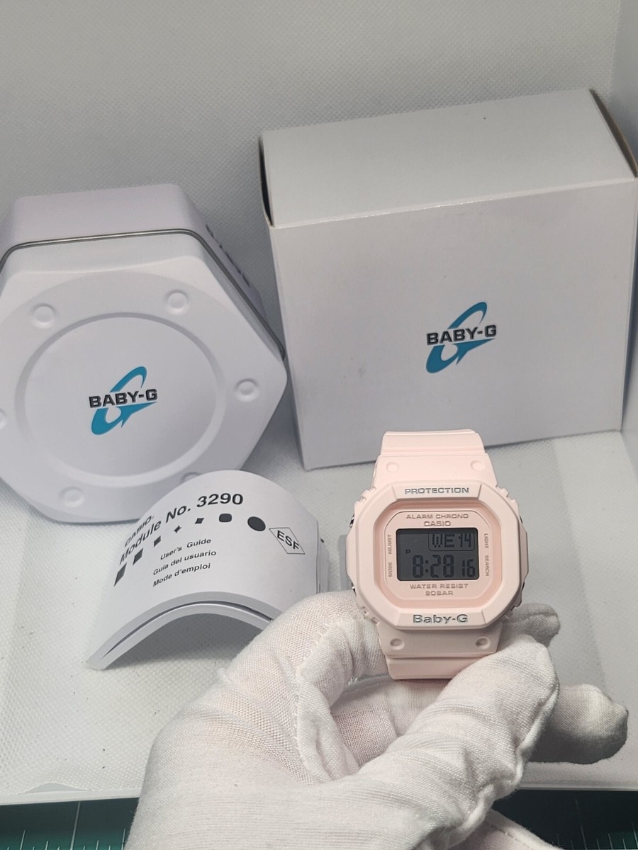 G-SHOCK BABY-G BGD-560-4JF パステルピンク/ベビージー Casio Square Baby-G Women's Pink Digital Watch BGD560-4 BGD