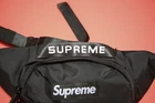 Sac banane noir Supreme FW22