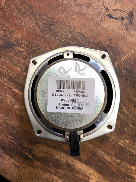2003-2004-2005-2006-2007 CADILLAC CTS REAR DOOR SPEAKER 09354899 N2 | eBay