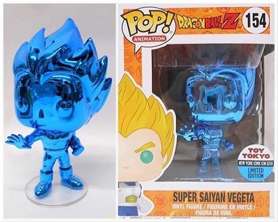 blue chrome vegeta funko