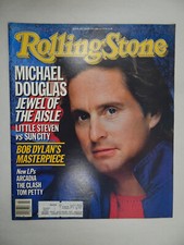 Rolling Stone Magazine 465 Jan 16 1986 Michael Douglas Little Steven Bob Dylan
