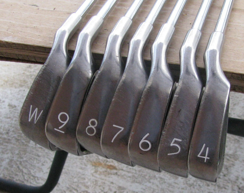 PING EYE 2 IRONS 4-PW IRON SET STIFF FLEX ZZ LITE STEEL SHAFT ORANGE DOT LIE - Picture 3 of 11