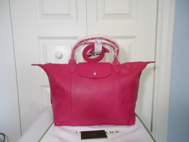 longchamp cuir medium