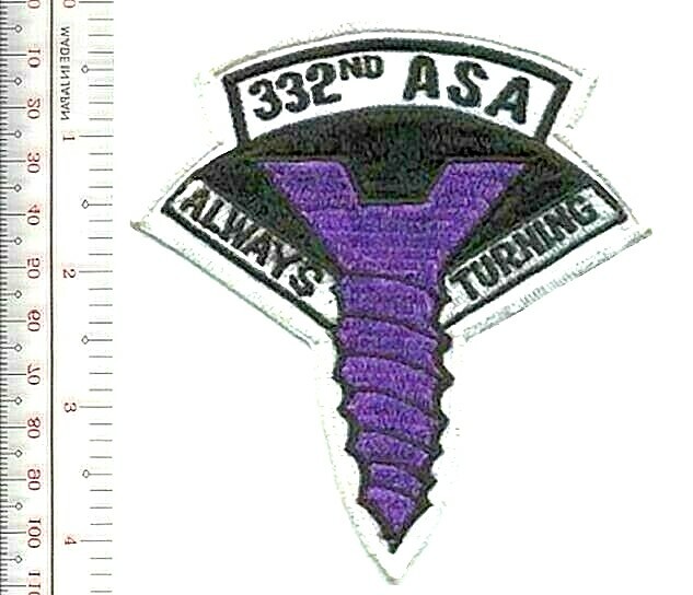 US Army Korea 332nd Army Security Agency ASA Co Always Turning the Scr ...