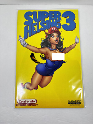 FLAWED Zenescope Ale Garza - 2022 Spring Zenbox Z-Rated Showcase Edition LE 100