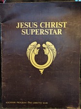1971 Souvenir Program Jesus Christ Superstar Libretto VINTAGE El Paso PET RESCUE