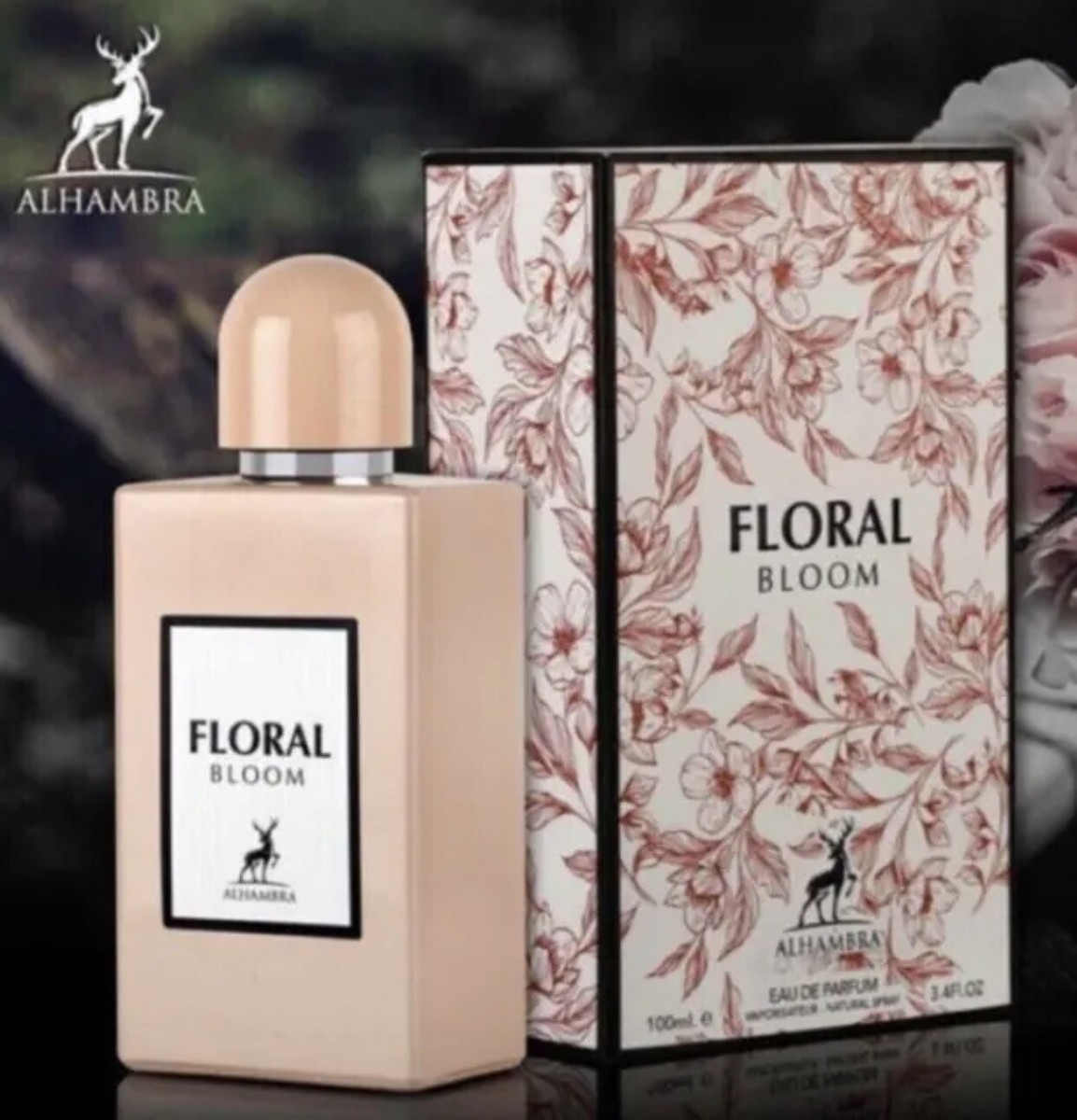 Floral Bloom EDP Perfume By Maison Alhambra 100ML🥇Super Amazing