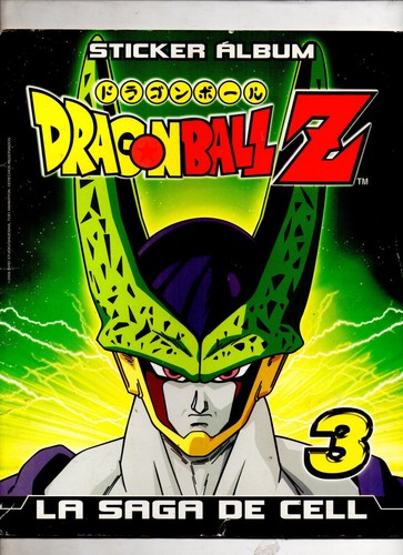 Vintage Dragon Ball Z 3 Sticker  Full Album Navarrete PERU