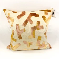 Canaan Company 20" x 20" Velvet Luxury Decorative Feather Down Pillow