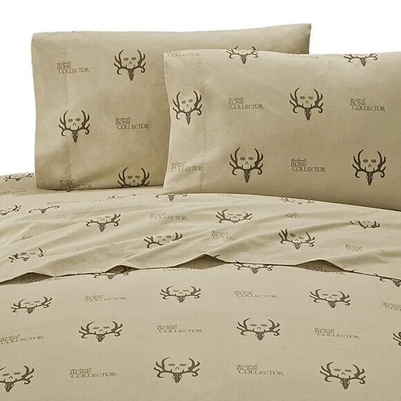Michael Waddell's Bone Collector TWIN sheet Set 39" W x 75" L Skull Logo NIP - Image 4 of 4