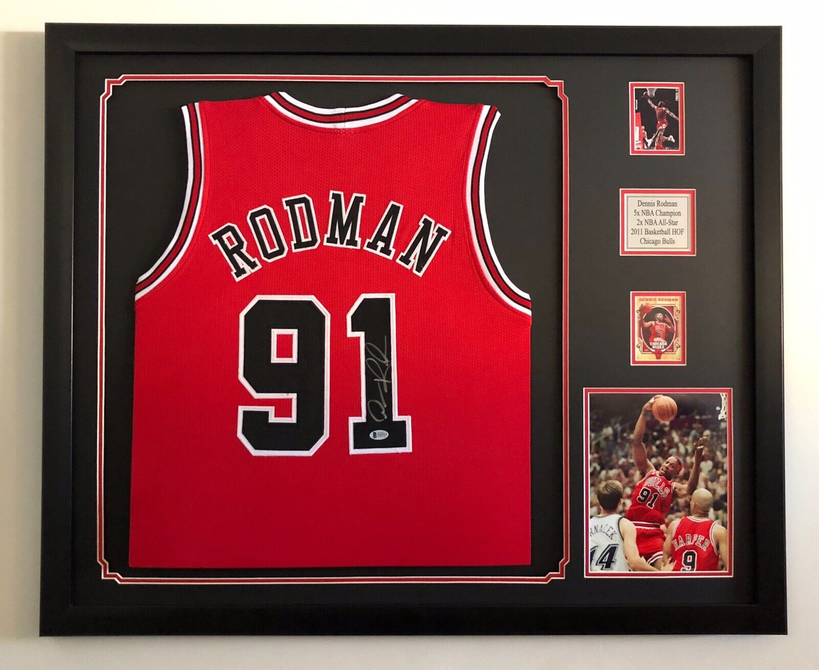 BASKETBALL Jersey Framing NBA Frame Your Autographed Signed Jersey Custom  Framed