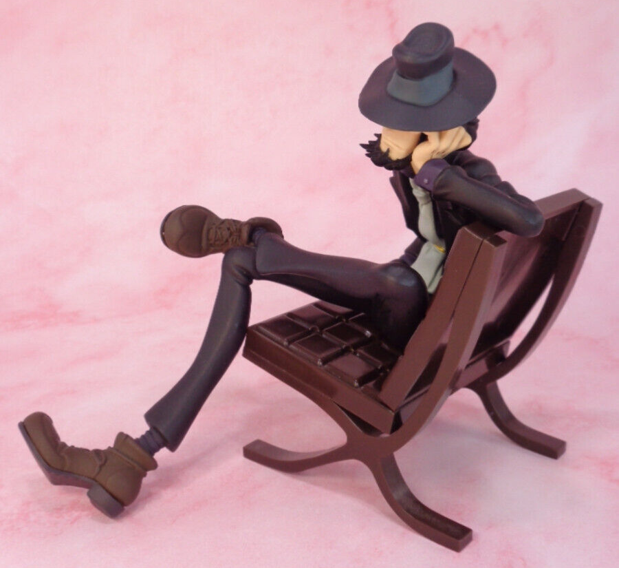 Banpresto Statuetta Jigen Con Sedia | Serie Lupin III Creator X Creator | 15 Cm | Collezionismo Giapponese