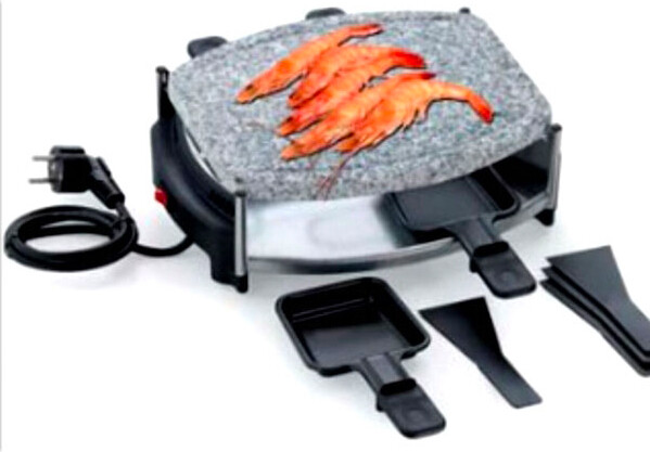 Eva Raclette Mini Ovale: Cena Divertente per Tutta la Famiglia 500W