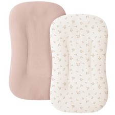 Muslin Baby Lounger Cover for Newborn  Infant, 100 Cotton Soft and Breathab...