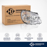 Hauptscheinwerfer Rechts Diederichs 3485182 Passend FÜR Fiat Frontscheinwerfer