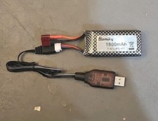 Blomiky 7.4V 1800mAh 13.32Wh Li-PO Rechargeable Battery with Deans T