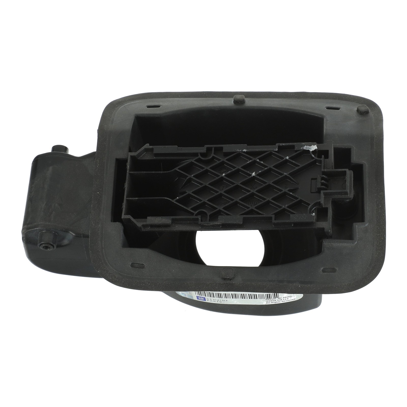 Carcasa de llenado de combustible con bisagra y resortes para GM (2010-2017) (N/P 22847037)