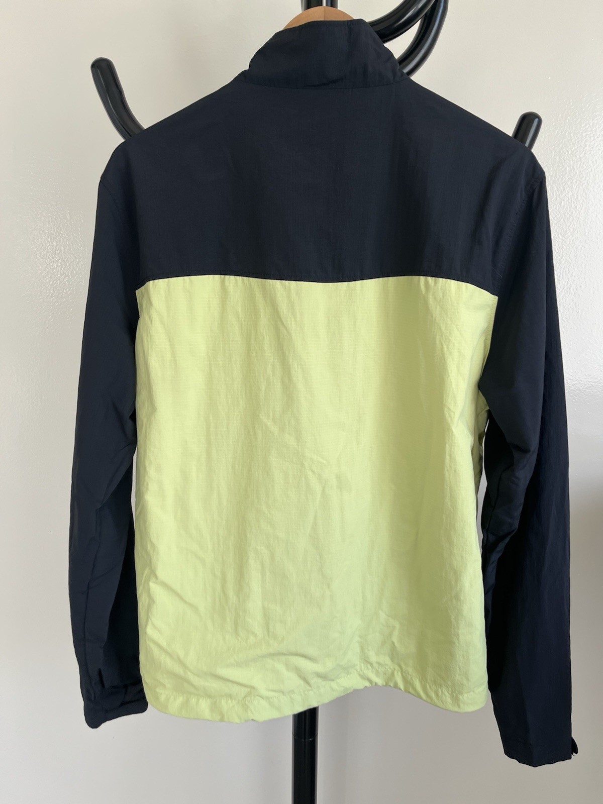 Golf Wang Small Windbreaker Jacket Split Black Ne… - image 6