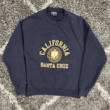 90’s Jansport Made In USA Navy Blue Santa Cruz Sweater Size M