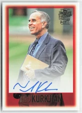 Tim Kurkjian 2023 Topps Archives #97FF-TK Fan Favorites Autographs Auto