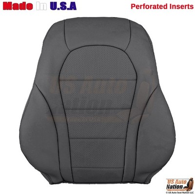 2016-2021 For Mercedes-Benz GLC Class Leatherette Prf Driver Top Seat Cover Gray