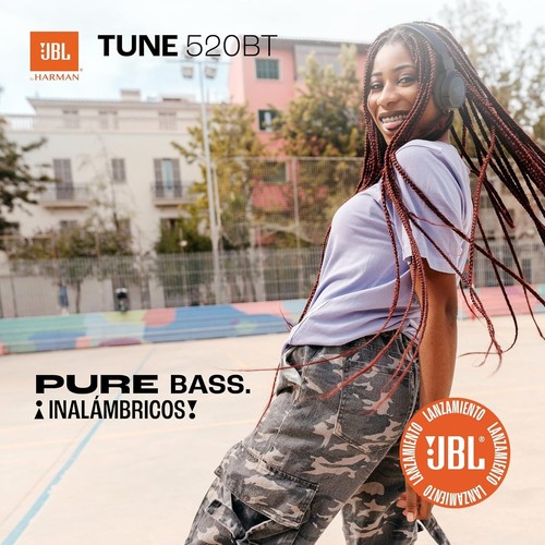 JBL Tune 520BT - Wireless On-Ear Headphones, Up to 57H Battery Life , - Picture 5 of 7