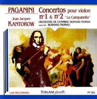 Audio Cd - Nicolo' Paganini - Concertos Pour Violon No.1 & 2 - Forlane -D- Neu