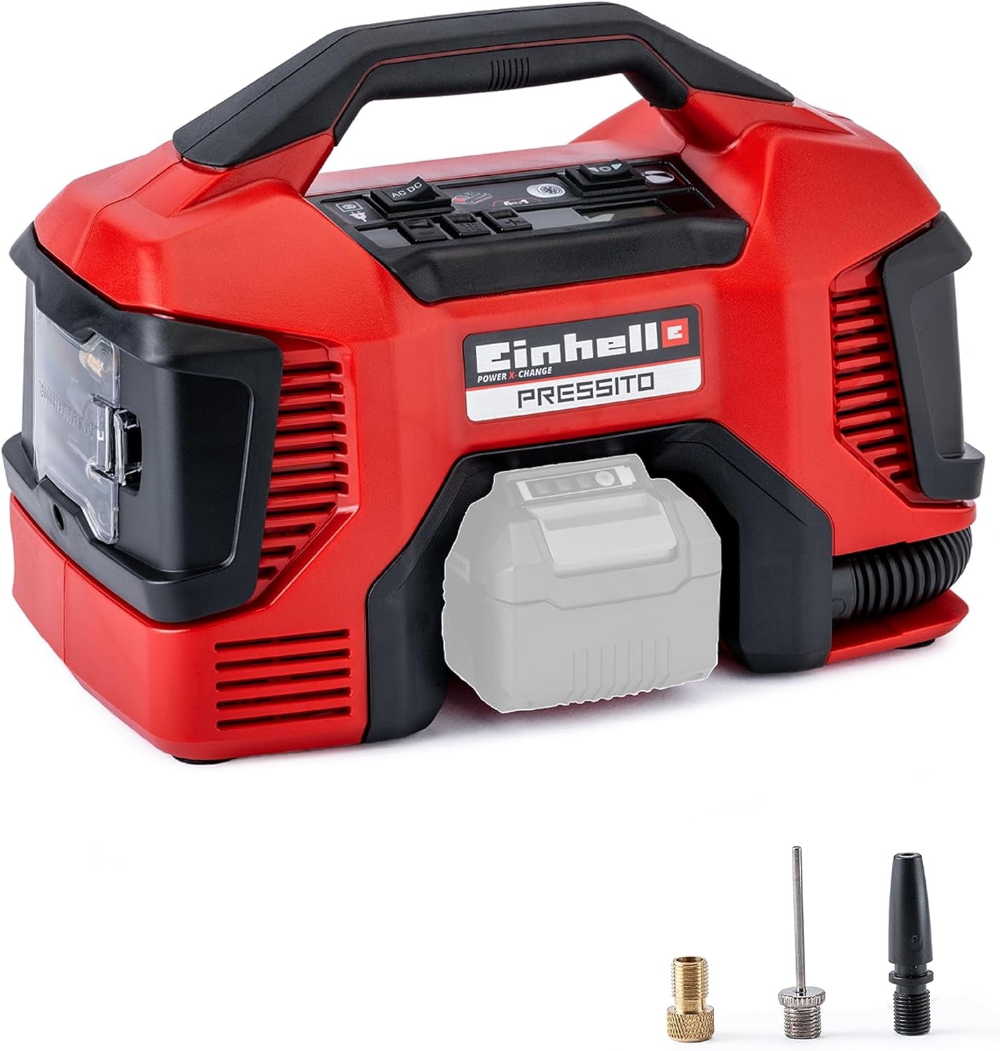 Einhell PRESSITO mini compresseur portable 18V avec ecran digital